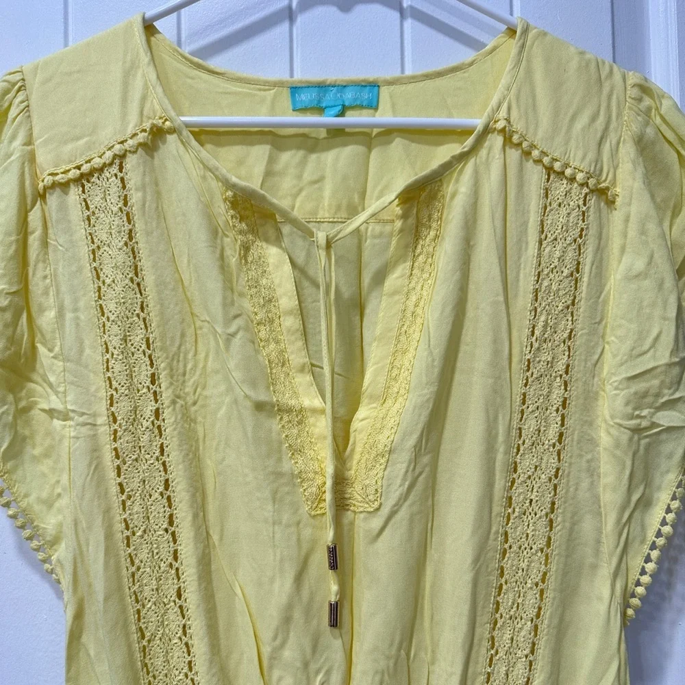 Melissa Odabash Yellow GEORGIE YELLOW DRESS - Picture 6 of 11